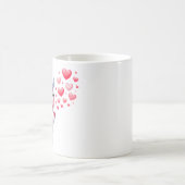Schöne Kawaii-Einhorn-Kunst Kaffeetasse (Mittel)