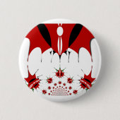 Schöne kenianische Flagge. Button (Vorderseite)