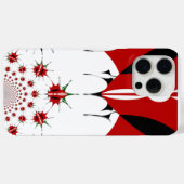 Schöne kenianische Flagge. Case-Mate iPhone Hülle (Rückseite (Horizontal))