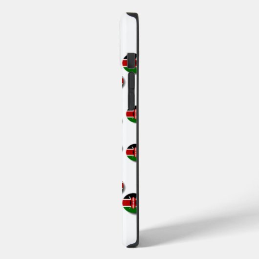 Schöne kenianische Flagge: Ein radikales Design Case-Mate iPhone Hülle (Rückseite / Links)