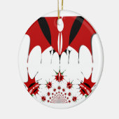 Schöne kenianische Flagge. Keramikornament (Links)