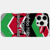 🇰 🇪 Schöne Kenyan Flag Cube Grube Grube Case-Mate iPhone Hülle (Rückseite (Horizontal))