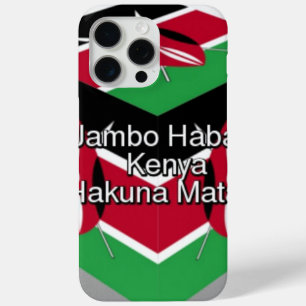 Schöne Kenyan Flag Cube mit Gruß Case-Mate iPhone Hülle