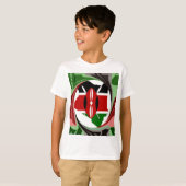 Schöne Kenyan Whirlwind Karte Design T-Shirt (Vorne ganz)