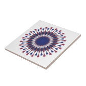 Schöne Keramik Lotus Blume Tile Fliese (Seite)
