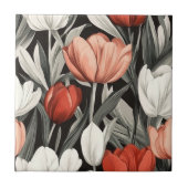 Schöne Keramik mit Blumenmotiven zum Fußboden Fliese (Vorderseite)