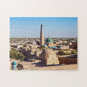 schöne Khiva - Usbekistan, Asien Puzzle