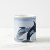 Schöne Killerwale Kaffeetasse (Mittel)