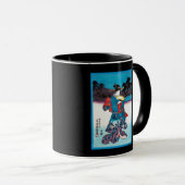 Schöne Kimono-Japaner drucken elegante Reise Tasse (VorderseiteRechts)