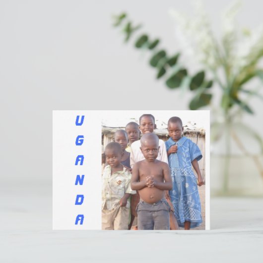 Schöne Kinder Postkarte (Stehend Vorderseite)