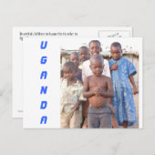 Schöne Kinder Postkarte (Vorne/Hinten)