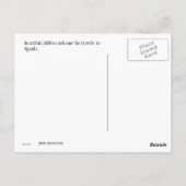 Schöne Kinder Postkarte (Rückseite)