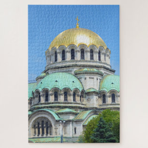 Schöne Kirche in Sofia Bulgarien Puzzle