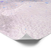 schöne Kirschblüte Aquarell Poster (Ecke)