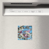 Schöne Kirschblüten im Frühling Magnet (In Situ (Geschirrspüler))