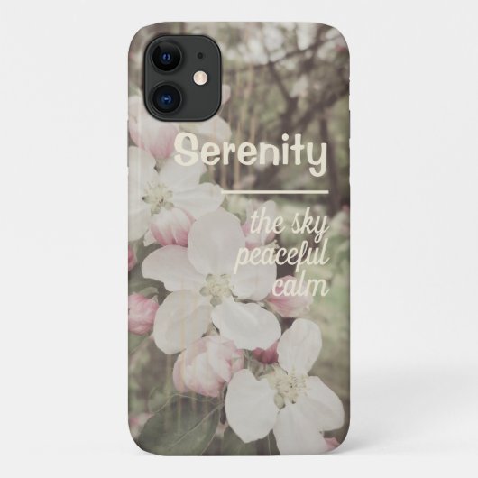 Schöne Kirschblüten Individuelle Name mit Bedeutun Case-Mate iPhone Hülle (Rückseite)