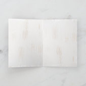 Schöne Kirschblüten Individuelle Name mit Bedeutun Karte (Innenseite)