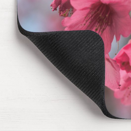 Schöne Kirschblüten Mousepad (Ecke)