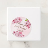 Schöne Kirschblüten Vielen Dank Geschenkanhänger (Beispiel)