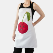 Schöne Kirsche. Cartoon Kawaii Stil. Schürze (InSitu)