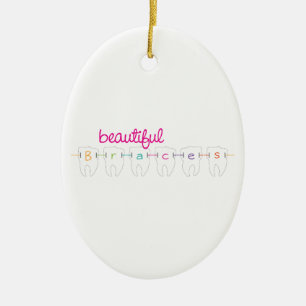 Schöne Klammern Keramik Ornament