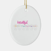 Schöne Klammern Keramikornament (Rechts)