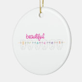 Schöne Klammern Keramikornament (Links)