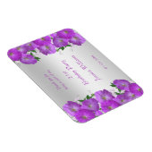 Schöne Klasse Petunias Blumengeburt Magnet (Rechte Seite)