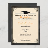 Schöne Klasse von Abschluss-Einladungen 2012 Einladung (Vorne/Hinten)