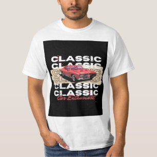 Schöne klassische Autodesign T-Shirt