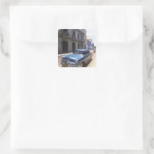 Schöne klassische Chevrolet restauriert aus Quadratischer Aufkleber (Tasche)