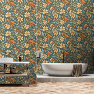Schöne klassische Kunst im Morris-Stil. Bunt Tapete