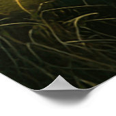 Schöne klassische Landschaft kleine Bachpos Poster (Ecke)