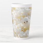 Schöne kleine Geister unter weißen Blume Milchtasse (Vorderseite)