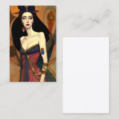 Schöne Kleopatra Visitenkarte (Vorne/Hinten)