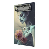 Schöne Knochen AI Generierte Kunst Mini Klemmbrett (Gewinkelt2)