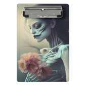 Schöne Knochen AI Generierte Kunst Mini Klemmbrett (Vorderseite)