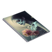 Schöne Knochen AI Generierte Kunst Notizblock (Rechte Seite)