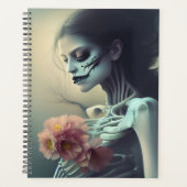 Schöne Knochen AI Generierte Kunst Planer (Vorderseite)