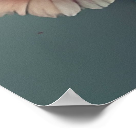 Schöne Knochen AI Generierte Kunst Poster (Ecke)