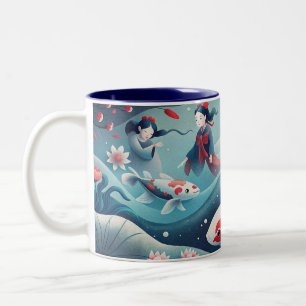 Schöne Koi Fish Tasse - Elegantes und einzigartige