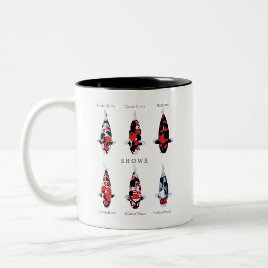 Schöne Koi Fish Tasse - Elegantes und einzigartige (Links)