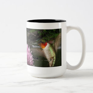 Schöne Kolibri-Fantasie-Tasse Zweifarbige Tasse