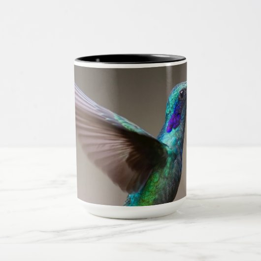 Schöne Kolibris Tasse (Zentrum)