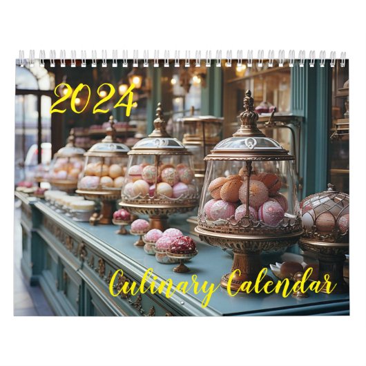 Schöne Konditorei. 2024 Kalender (Titelbild)