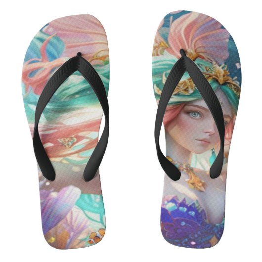 Schöne Königin  Badesandalen (Fußbett)