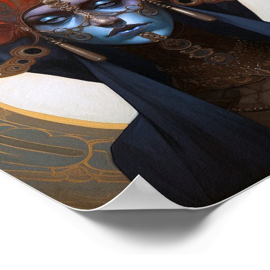 Schöne Königin Fantasy Kunst Poster (Ecke)