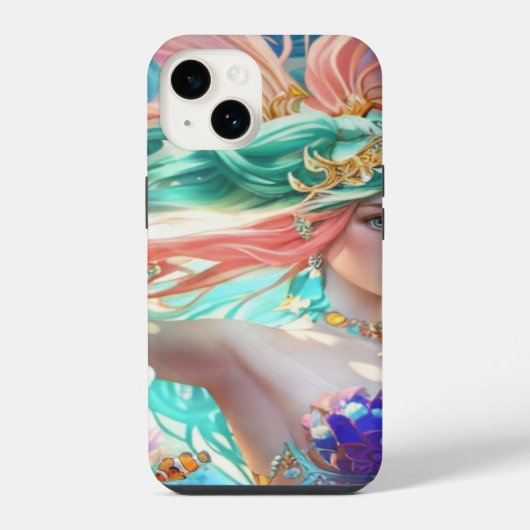 Schöne Königin iPhone Hülle (Rückseite)