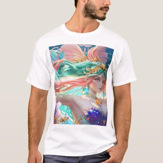 Schöne Königin T-Shirt (Vorderseite)