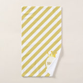 Schöne Königskrone Badhandtuch Set (Handtuch)